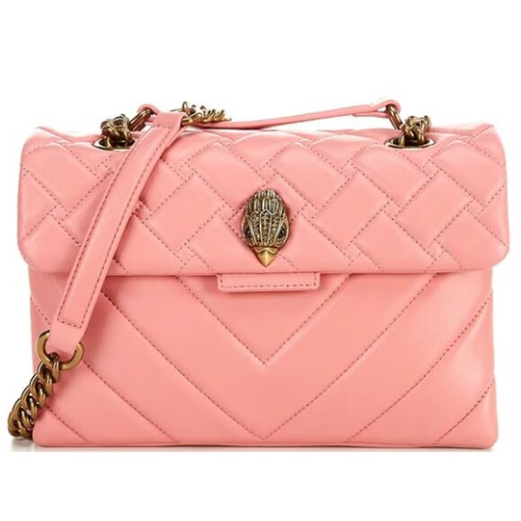 Kurt Geiger London Leather Kensington Convertible Crossbody Bag NWT - Picture 1 of 4